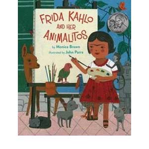 Frida Kahlo and animalitos-monica brown