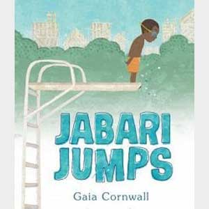 Jabari Jumps (hardcover)-gaia cornwall