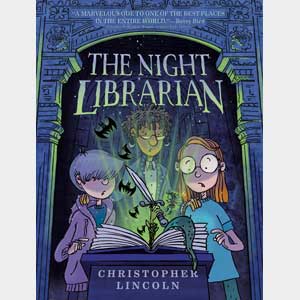 The Night Librarian: A Graphic Novel -Christopher Lincoln <br>Paperback (Wayne-SS, 4-5)