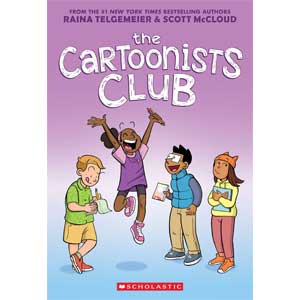 The Cartoonists Club: A Graphic Novel-Raina Telgemeier, Scott McCloud, Raina Telgemeier, Paperback <br>Paperback (Wayne-SS, 4-5)