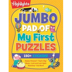 Jumbo Pad of My First Puzzles-Highlights