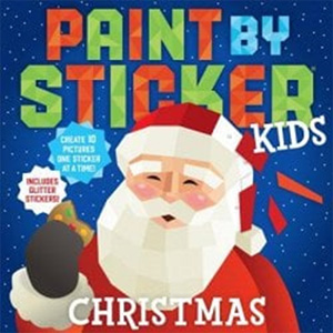 paint by sticker kids Christmas-Workman Publishing