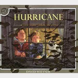 Hurricane (Read Along Paperback Book and CD-Autographed)-David Wiesner