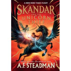 Skandar and the Unicorn Thief-A.F. Steadman <br>Paperback (Wayne-SS, 4-5)