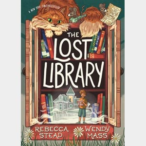 The Lost Library<br>Rebecca Stead<br>and<br>Wendy Mass<br>Paperback <br>(Wayne-SS, 4-5)