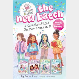 4 Cupcake-Filled Chapter Books in 1!<br>Coco Simon,<br>and<br>Manuela López<br>Paperback <br>(Wayne-SS, 2-3)